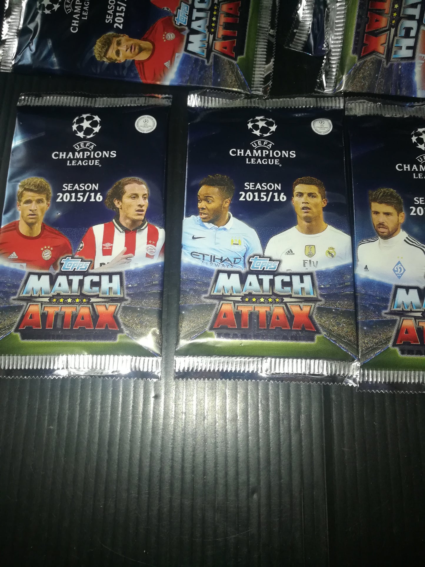 Lot of 60 UEFA Champion League 2015/16 Topps packages