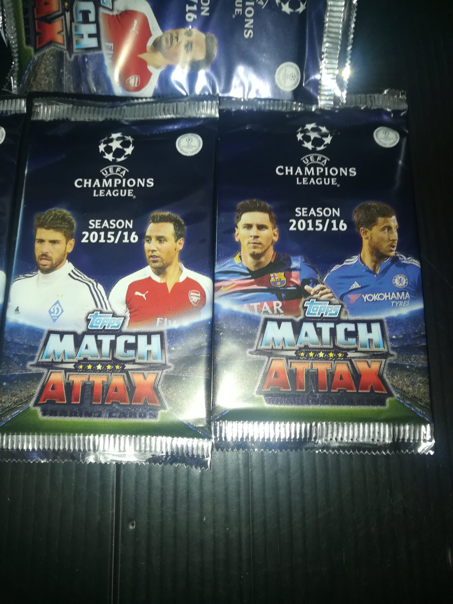 Lot of 60 UEFA Champion League 2015/16 Topps packages