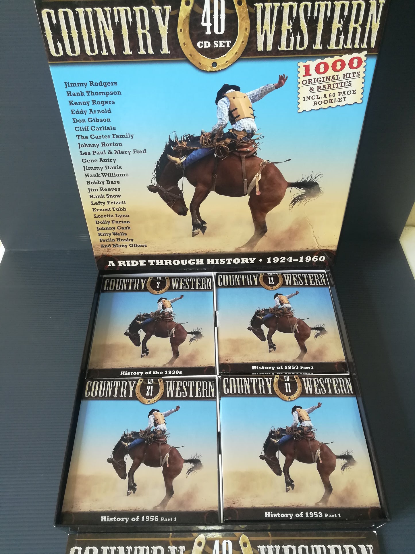 "Country Western Musik" 40 CD box set + book