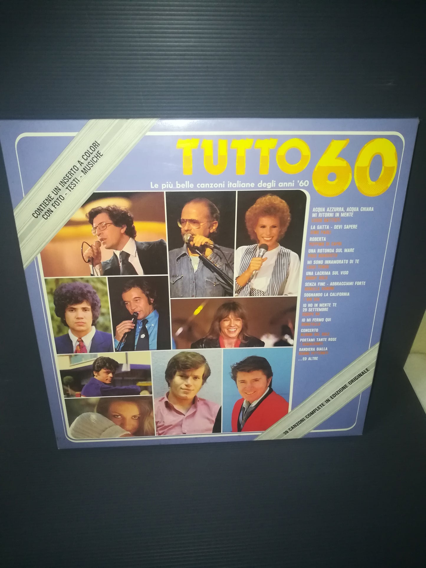 Cofanetto "Tutto 60" 3 Lp Dischi Ricordi + inserto