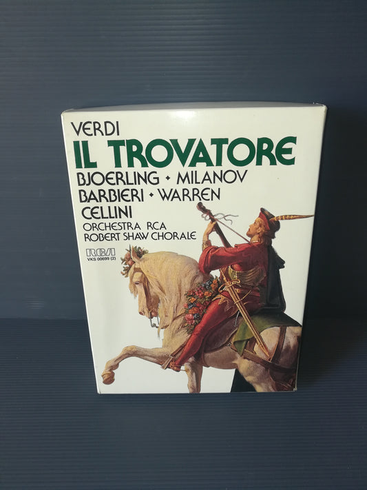 "Il Trovatore" Box set of 2 cassettes + booklet