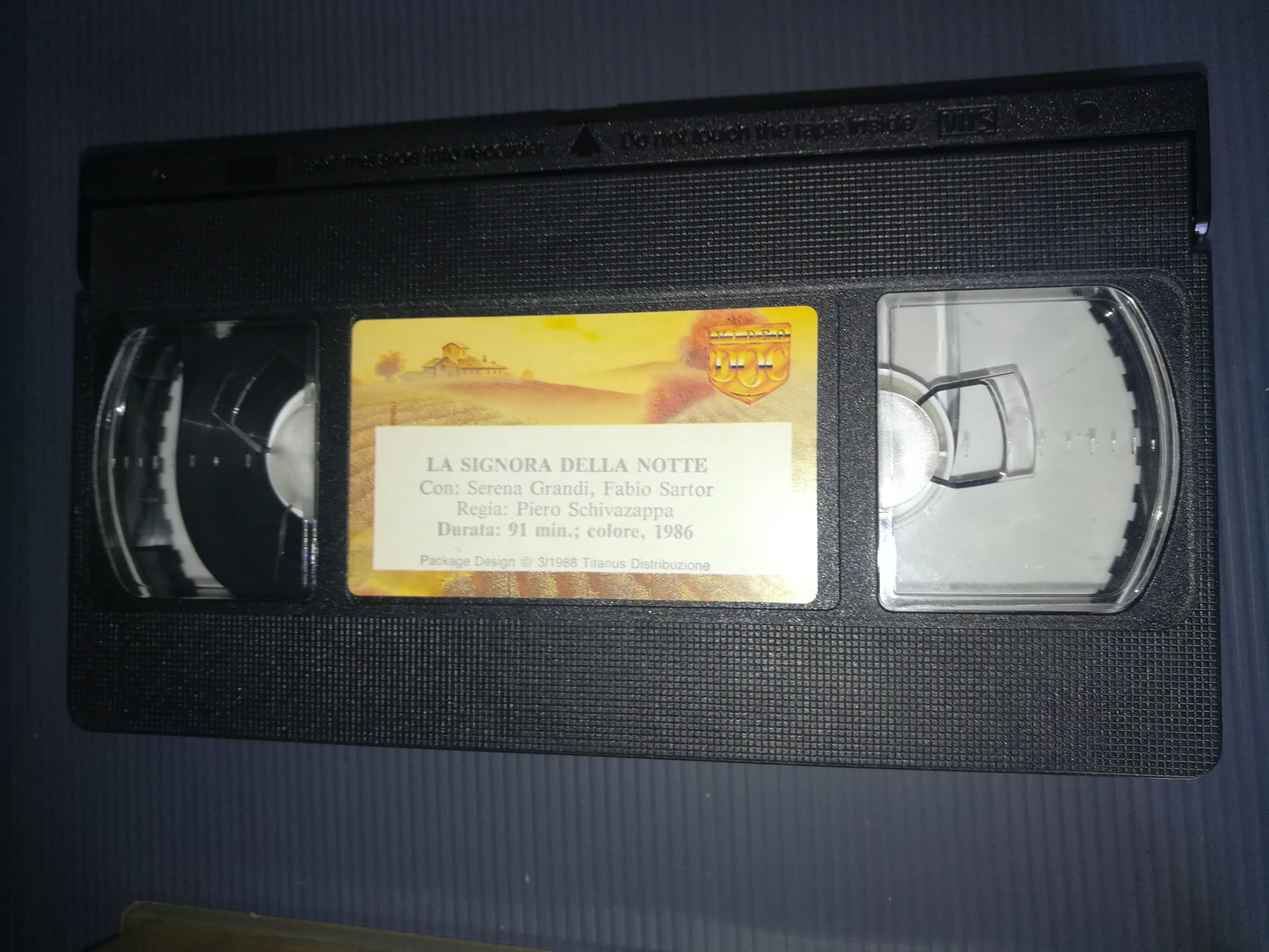 "La Signora della Notte" VHS Titanus