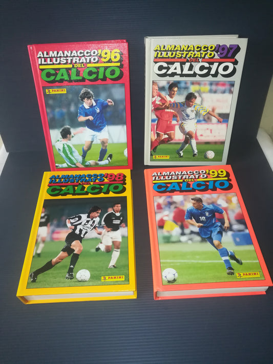 Lot of 4 Illustrated Panini Football Almanac