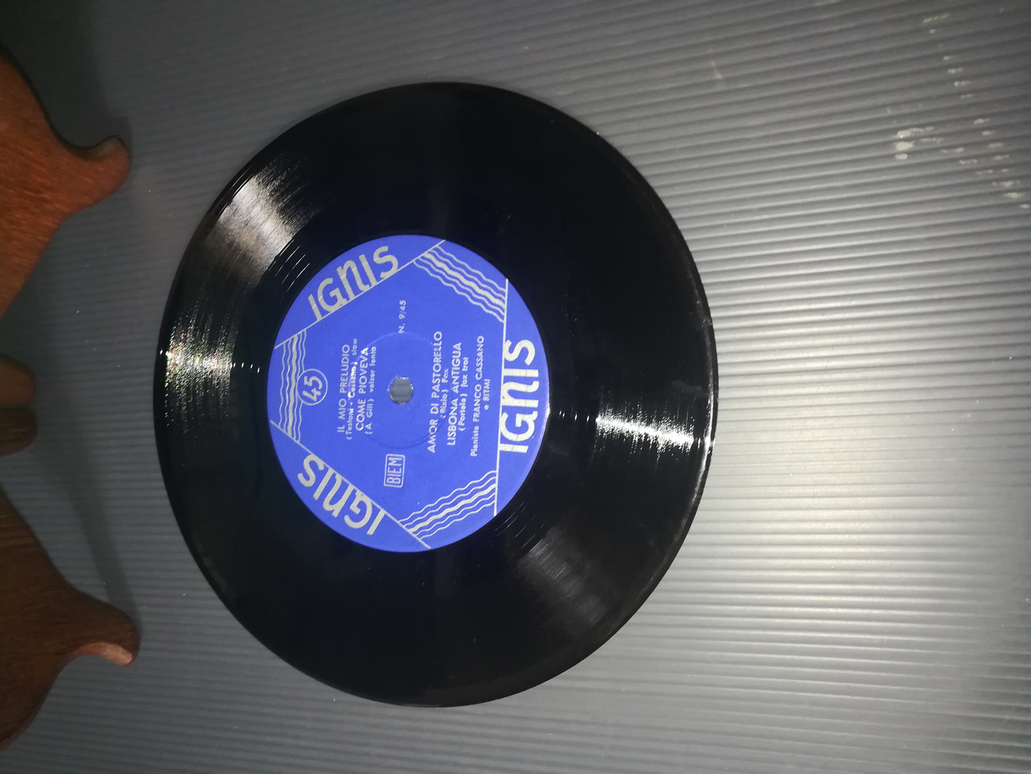 "'I Gioielli degli Sposi.Ignis" 45 rpm Franco Cassano