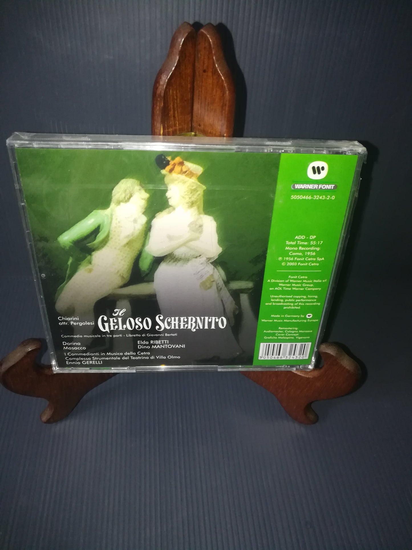 Il Geloso Schernito" Pietro Chiarini Cd Sigillato