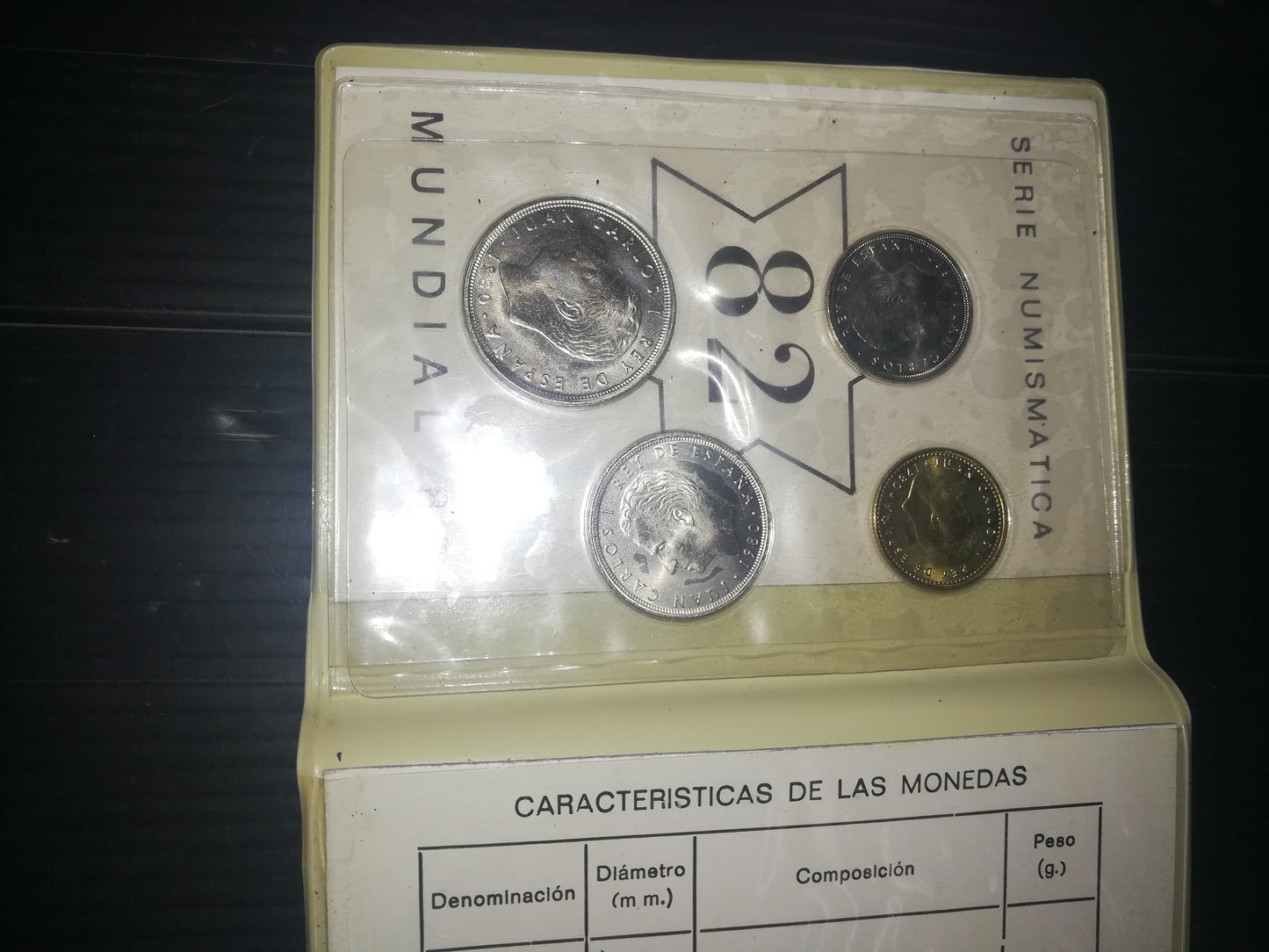 Serie Numismatica Espana Mundial'82