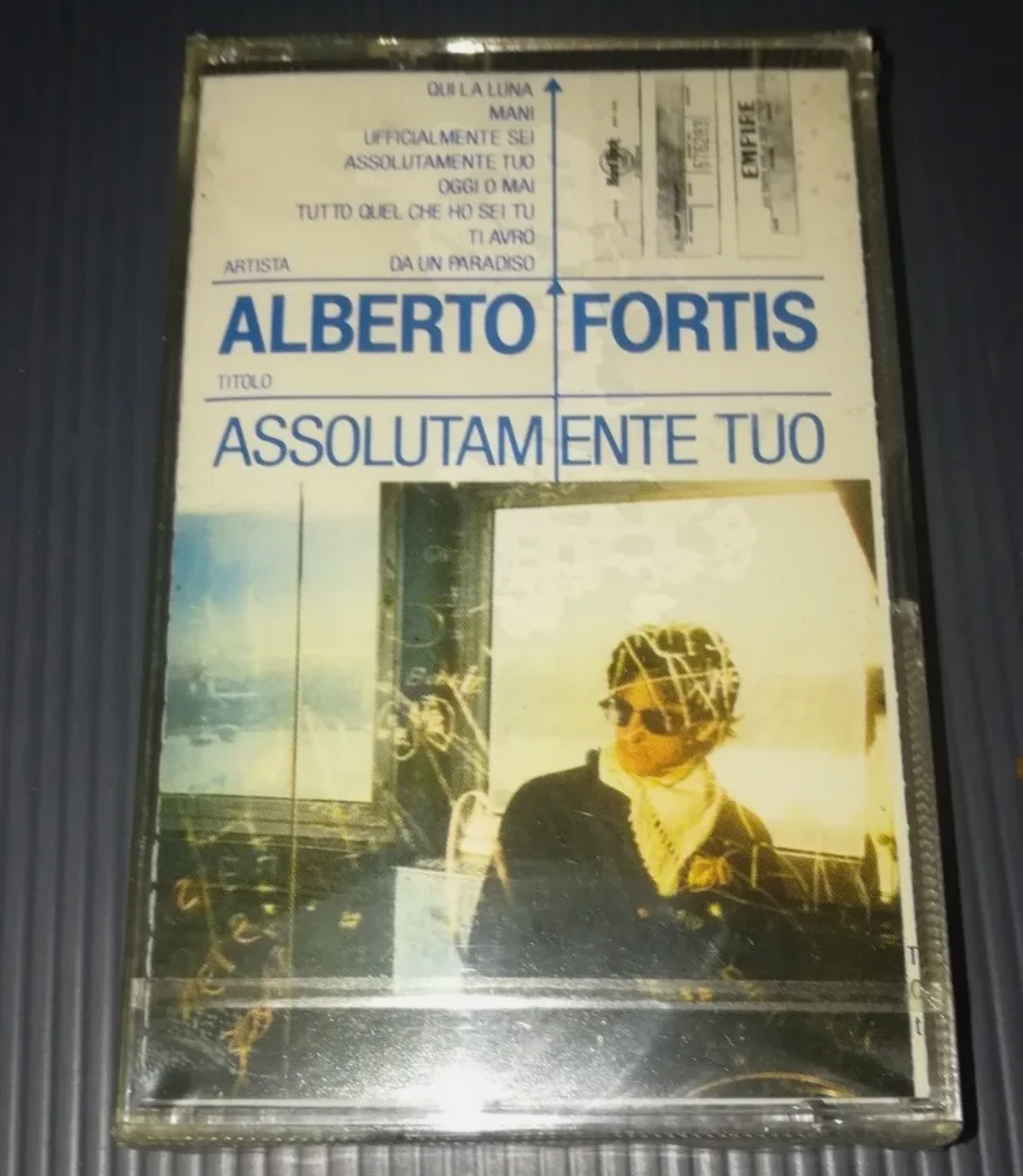 Assolutamente Tuo" Alberto Fortis Musicassetta