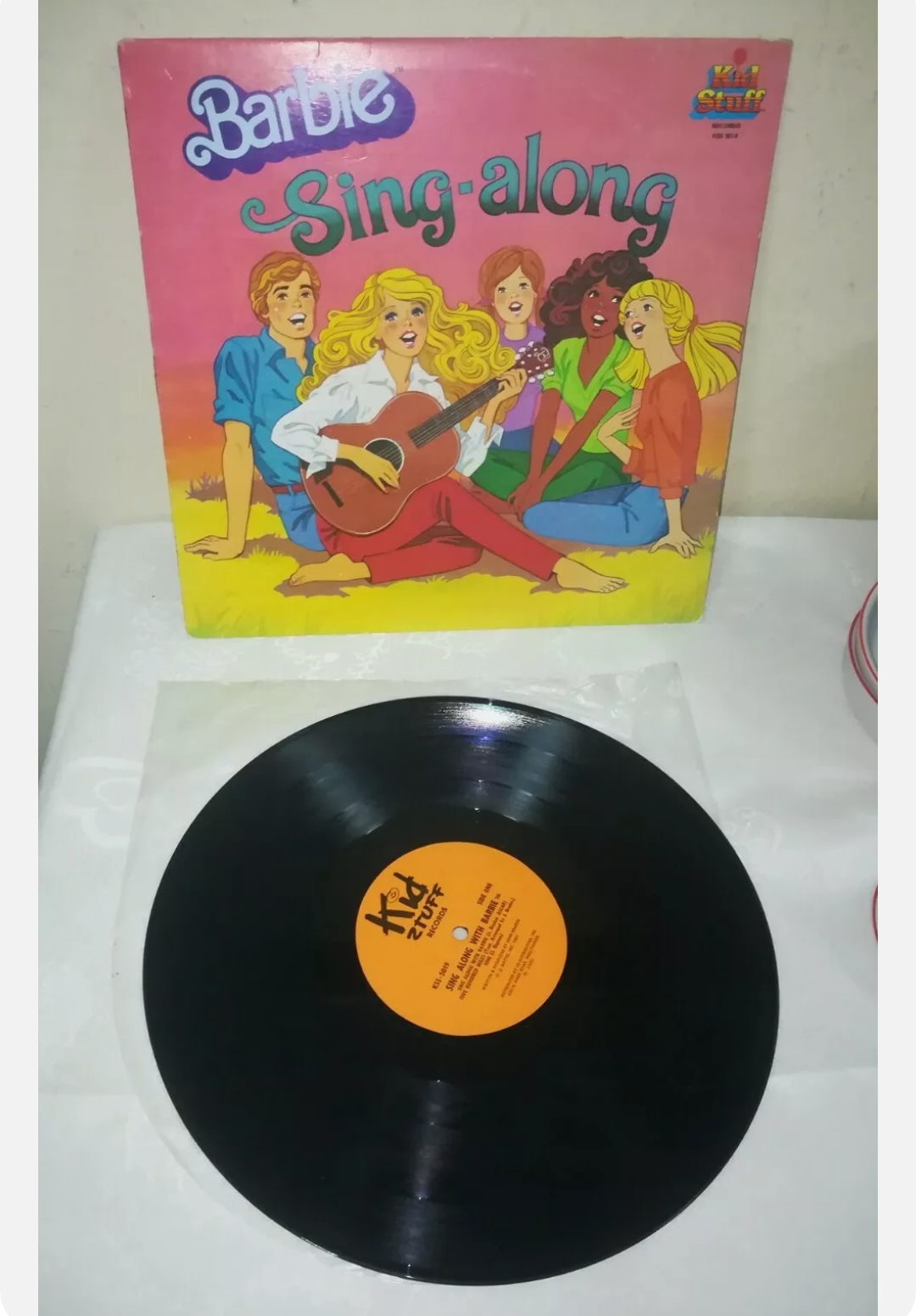 Sing -Along" Barbie Lp 33 Giri