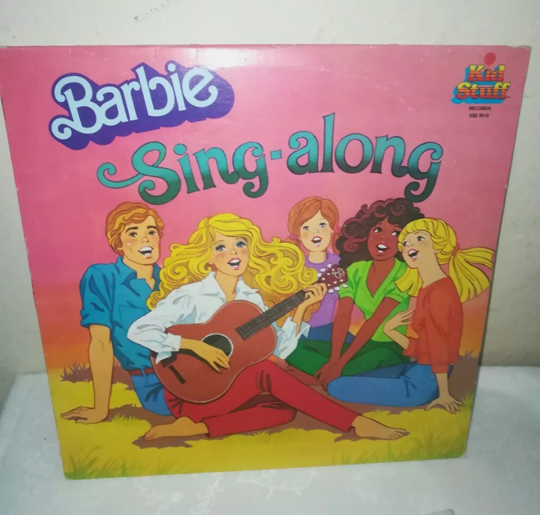 Sing -Along" Barbie Lp 33 Giri