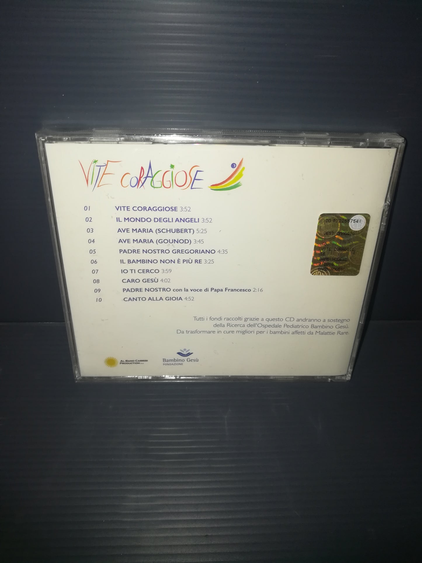 " Vite Coraggiose" CD  Al Bano Carrisi