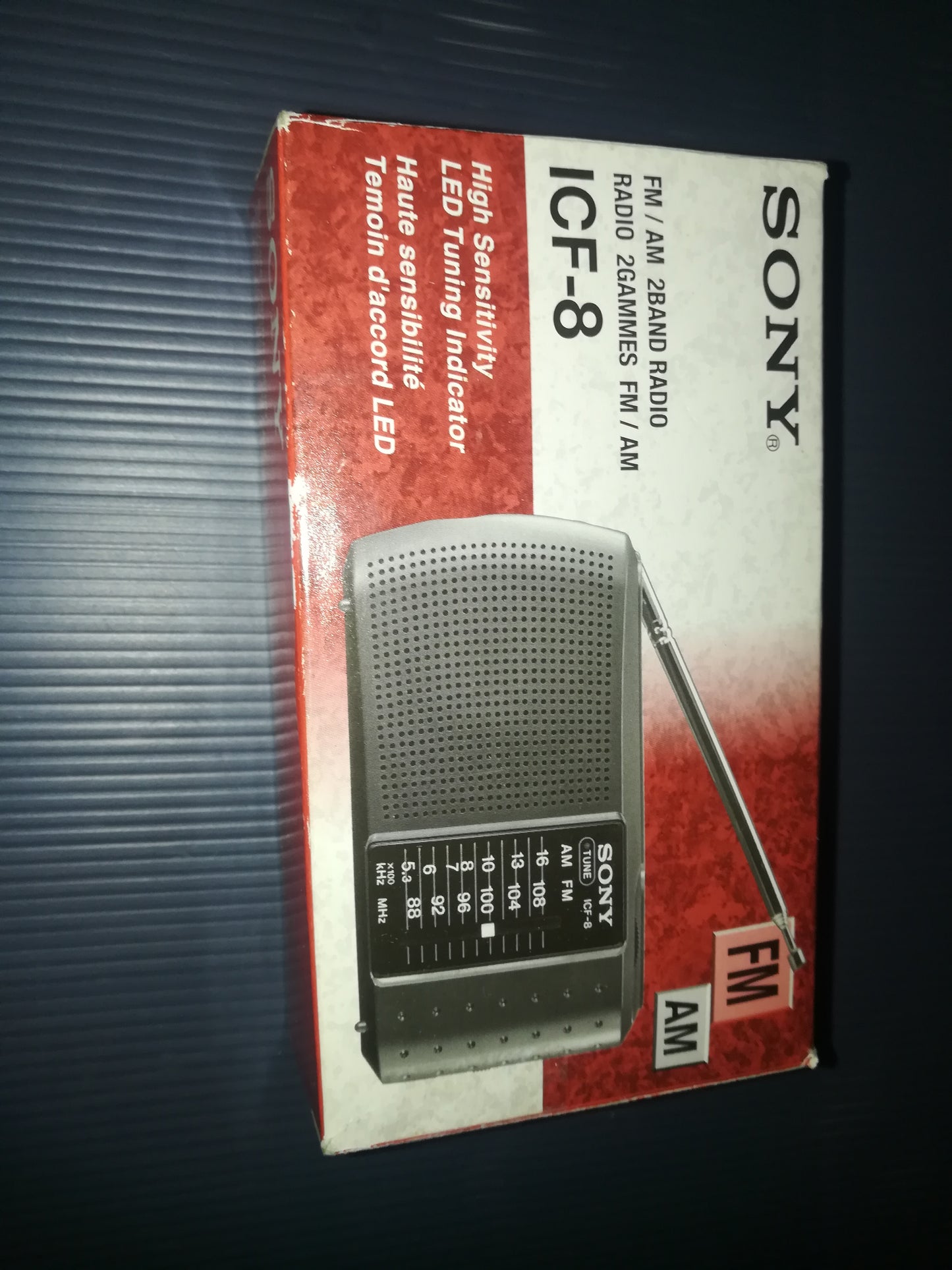 Sony ICF-8 AM/FM Radio