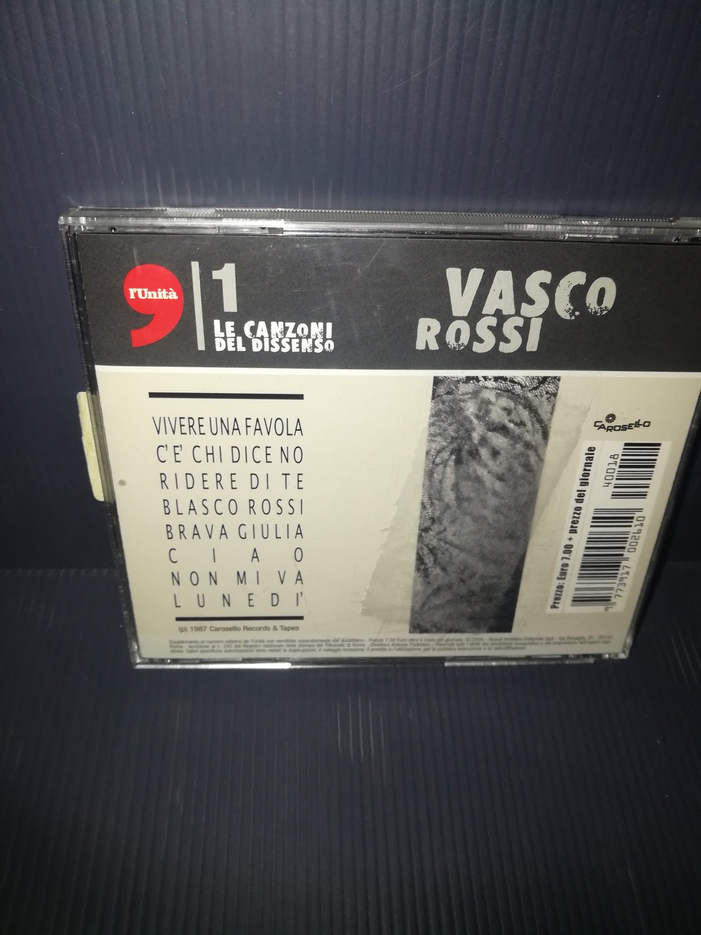 There's Who Says No" Vasco Rossi CD