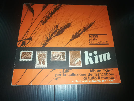 Album Kim Pasta Combattenti per collezione Francobolli Bolaffi