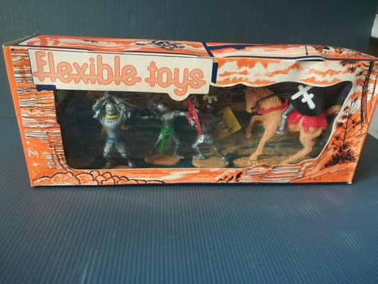 Cherilea toy soldiers

 Medieval Series Flexible Toys

 Made in Great Britain