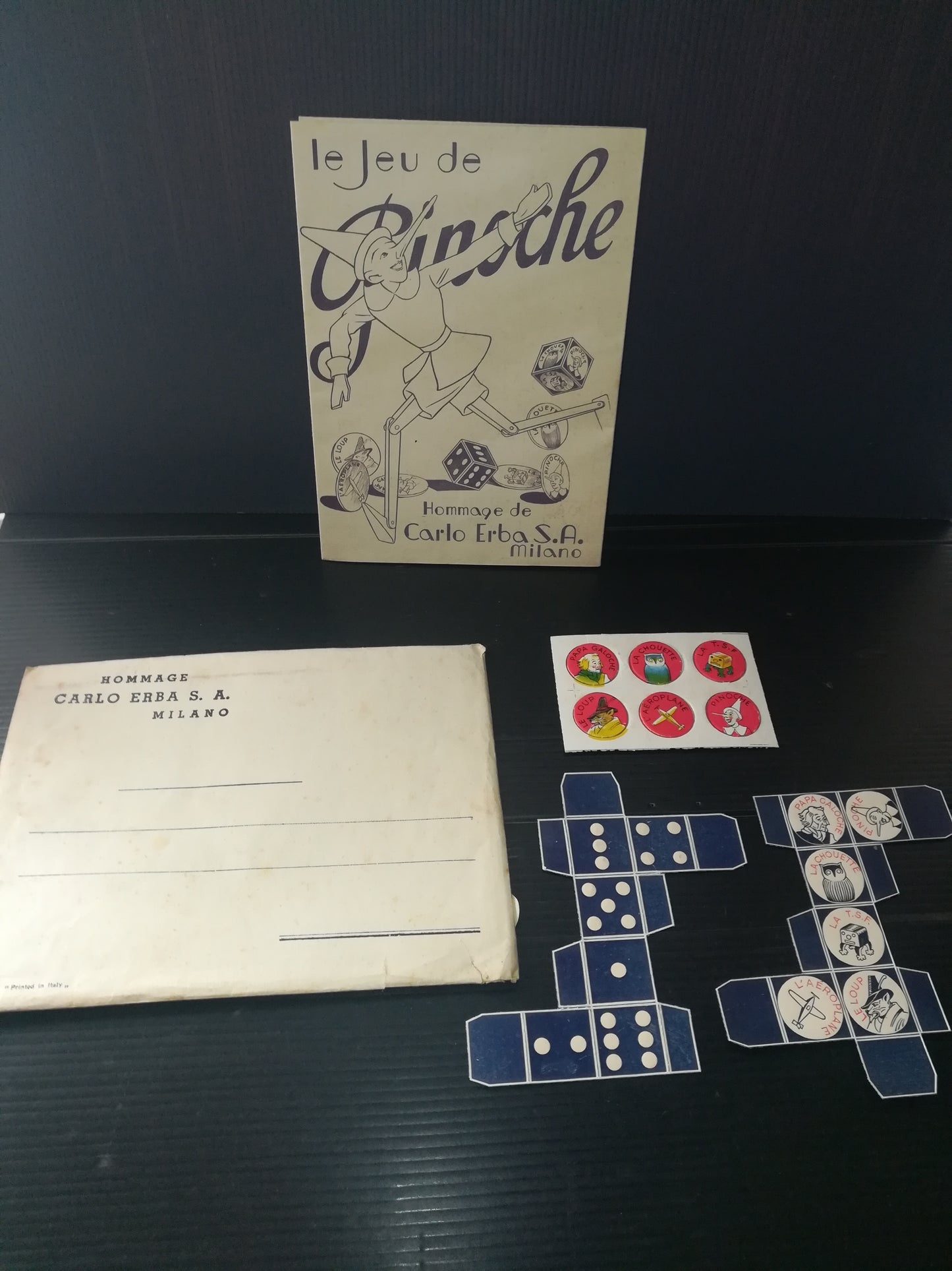 Antico "Le Jeu De Pinoche"

Omaggio della Carlo Erba S.A.Milano