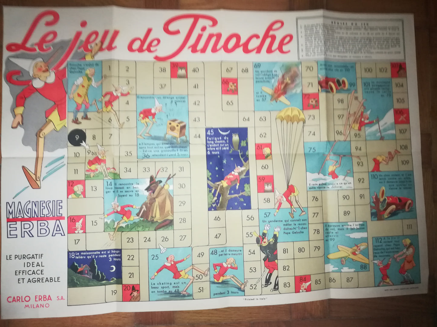 Antico "Le Jeu De Pinoche"

Omaggio della Carlo Erba S.A.Milano