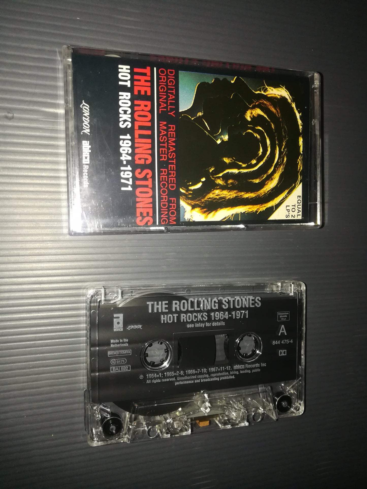 Hot Rock 1964-71" The Rolling Stones Music Cassette