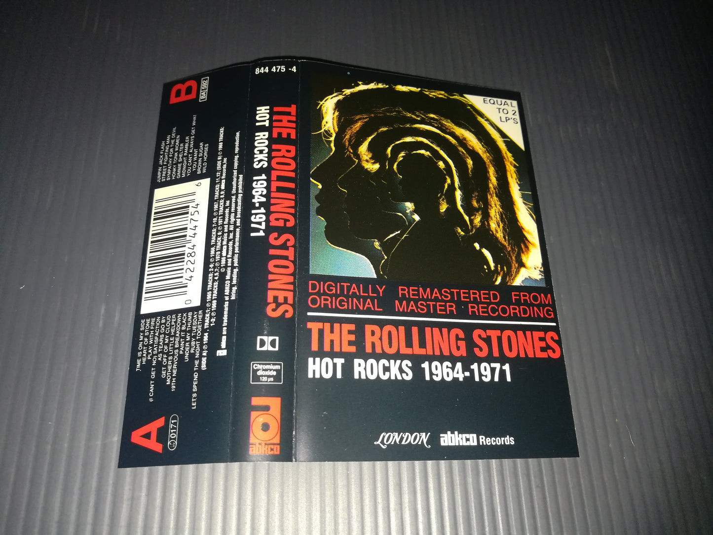 Hot Rock 1964-71" The Rolling Stones Music Cassette