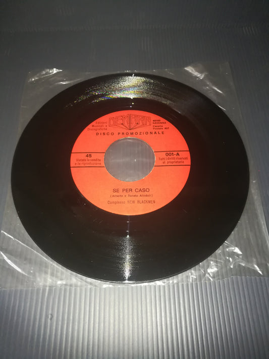 If By Chance/It Ended Like This" New Blackmen 45 RPM