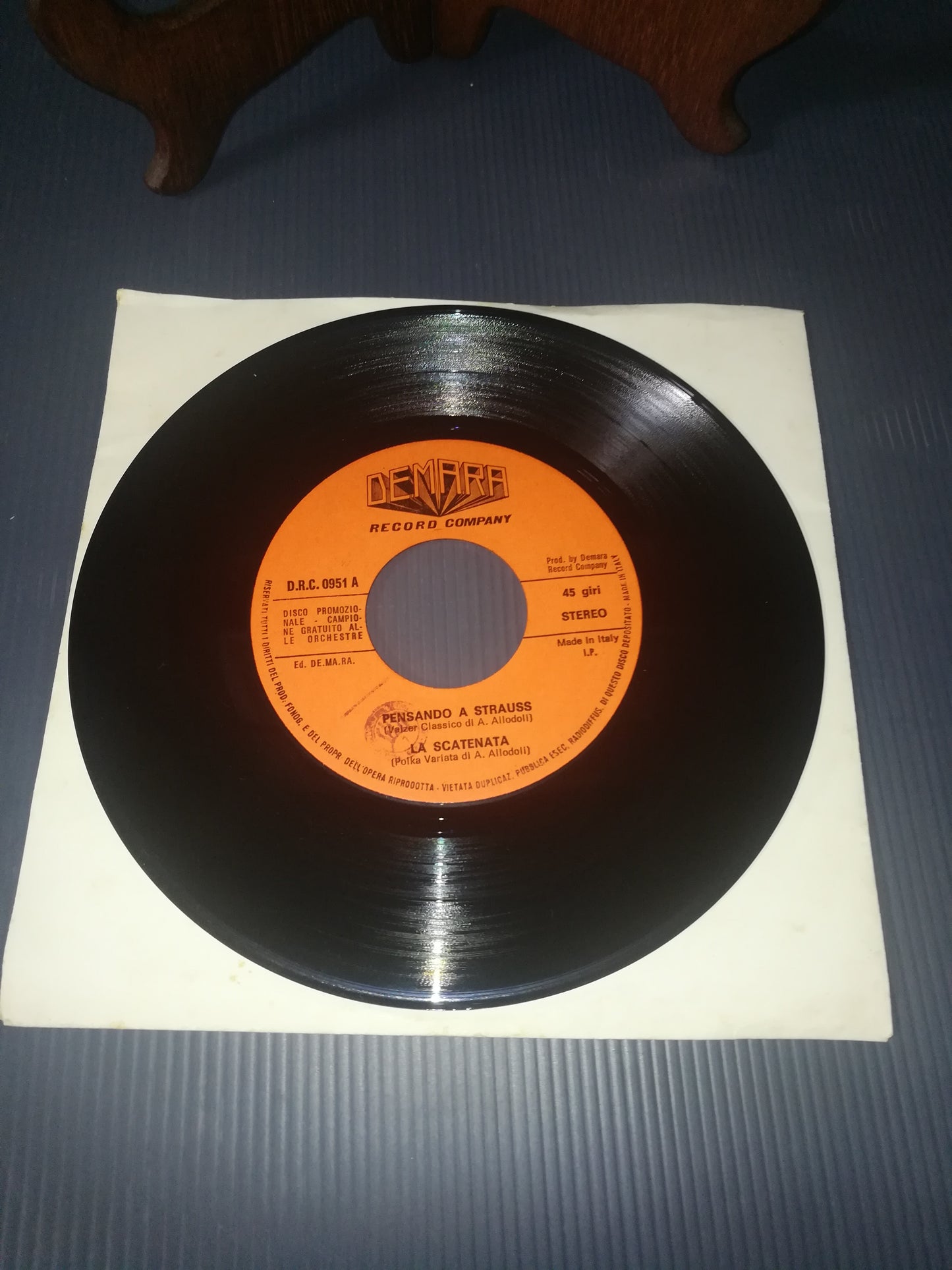 DEMARA Record Company 45 giri Disco Promozionale cod.D.R.C. 0951 A