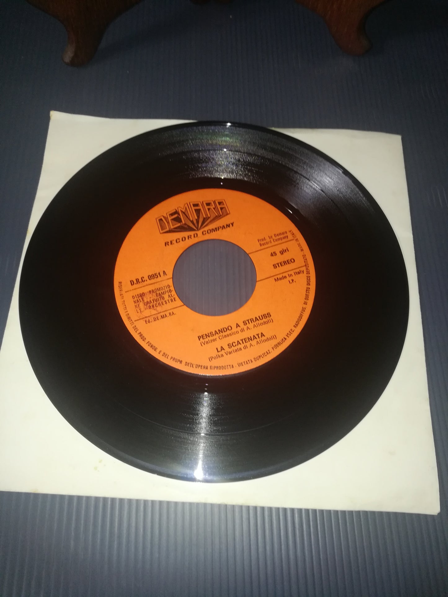 DEMARA Record Company 45 rpm Promotional Record code DRC 0951 A