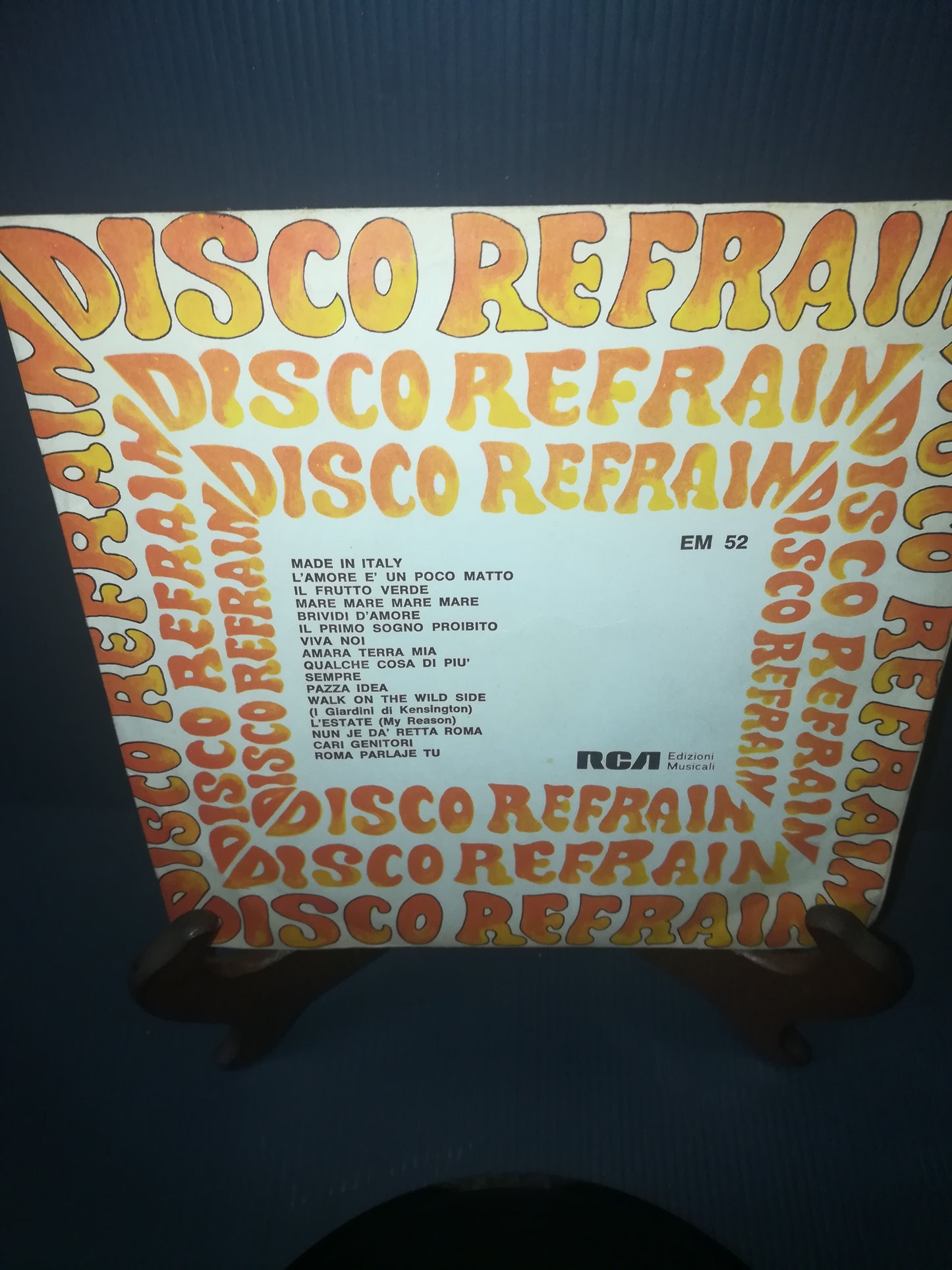 Disco Refrain n.52 33 Giri

Disco Dimostrativo Fuori Commercio