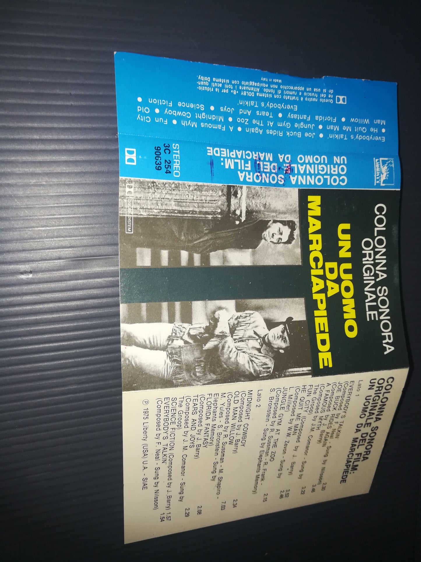 A Sidewalk Man" Original Soundtrack Music Cassette