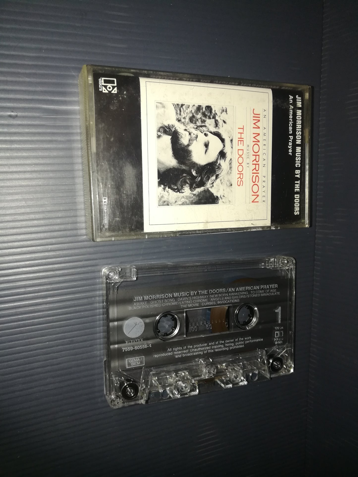 Jim Morrison Music By The Doors" Cassette