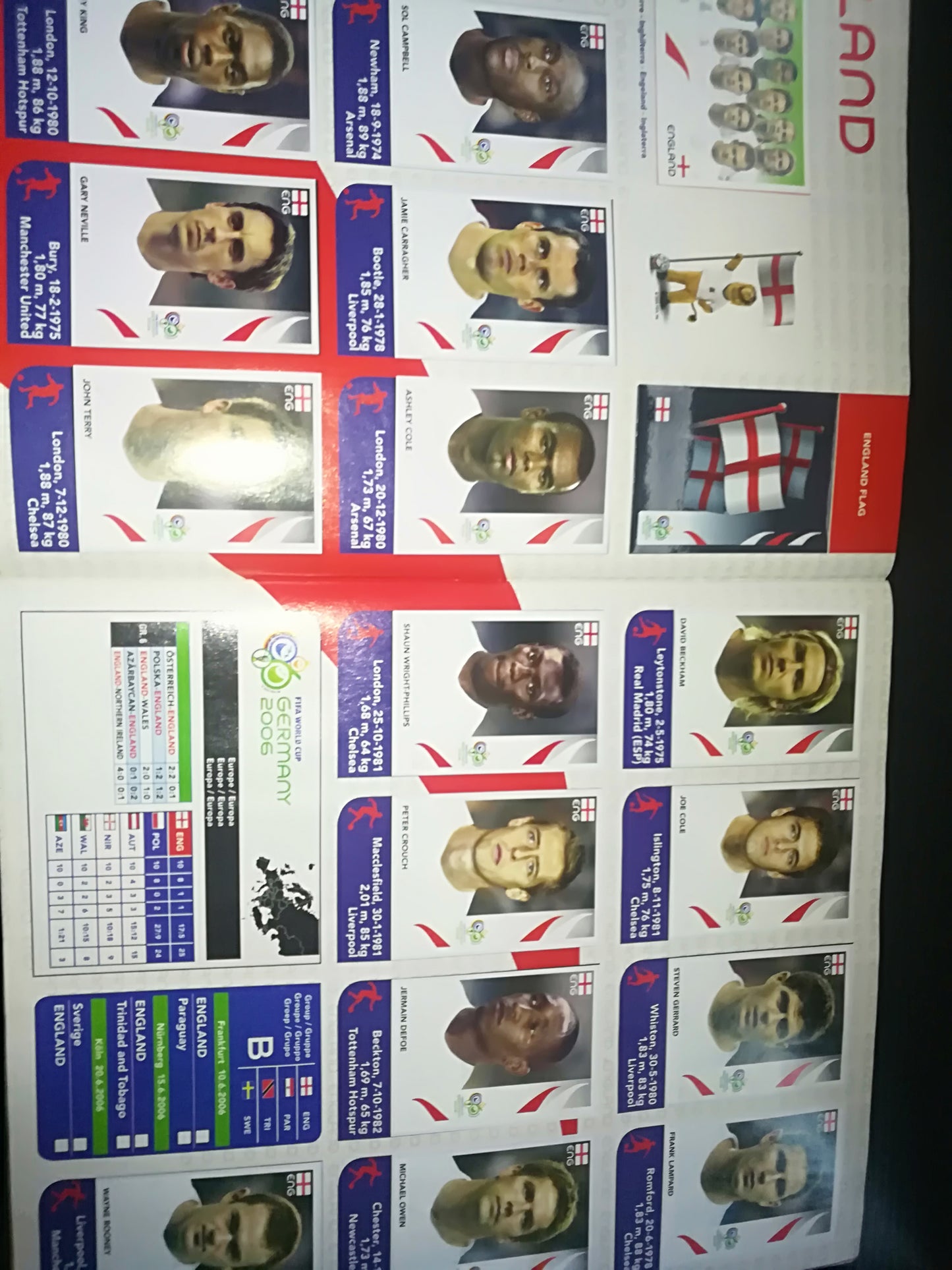 Panini Album Fifa World Cup Germany 2006.