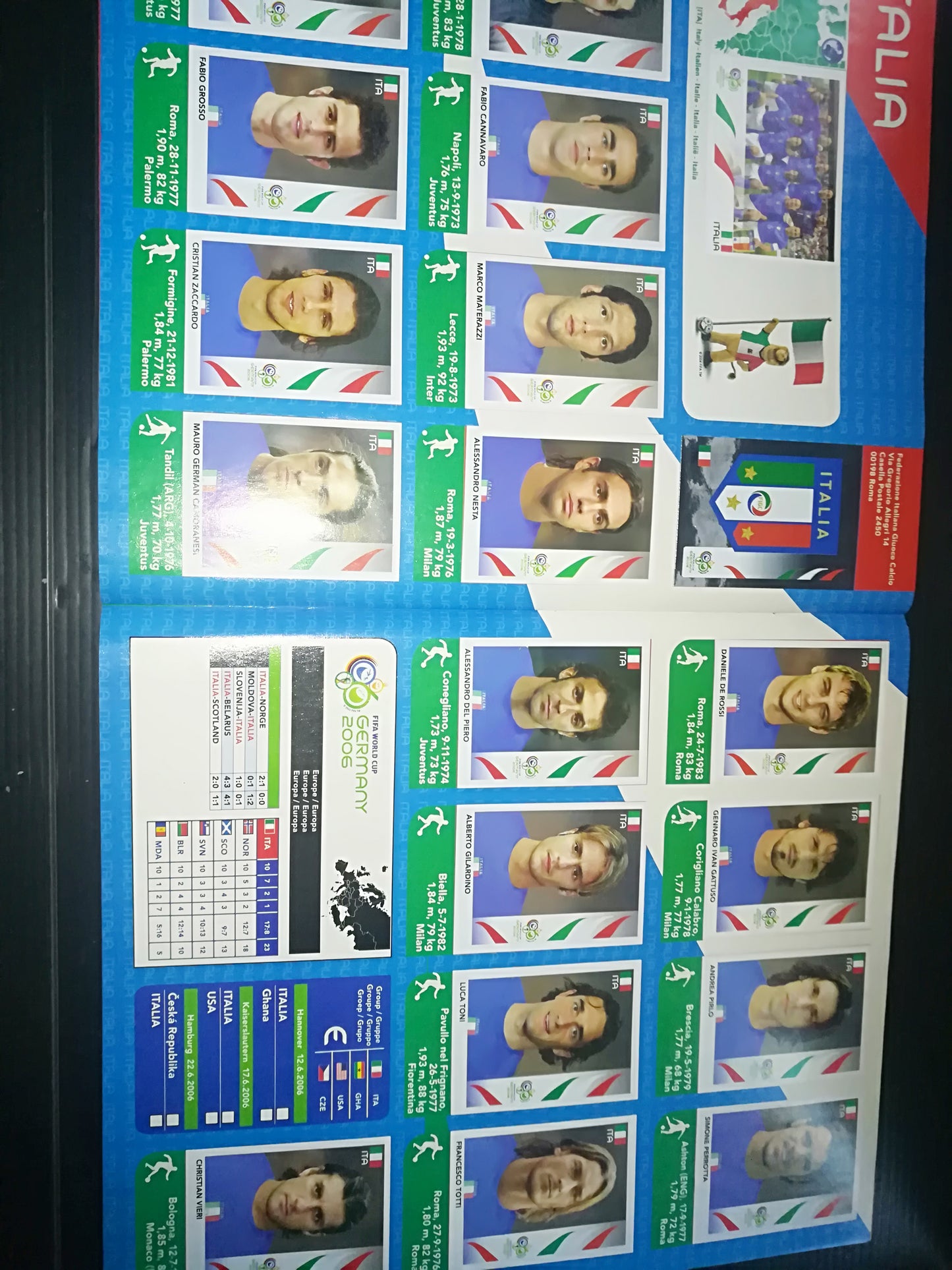 Panini Album Fifa World Cup Germany 2006.