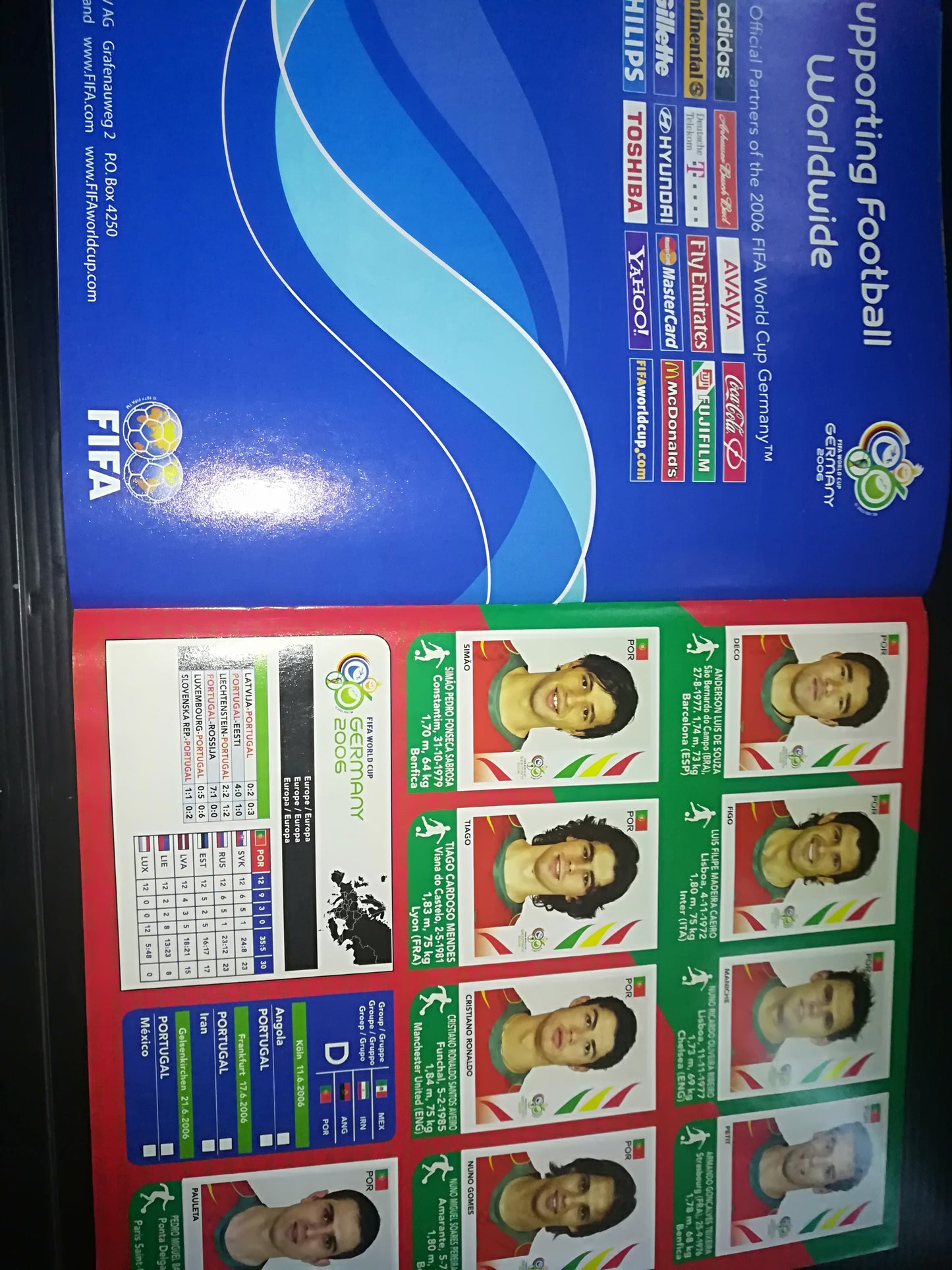 Panini Album Fifa World Cup Germany 2006.