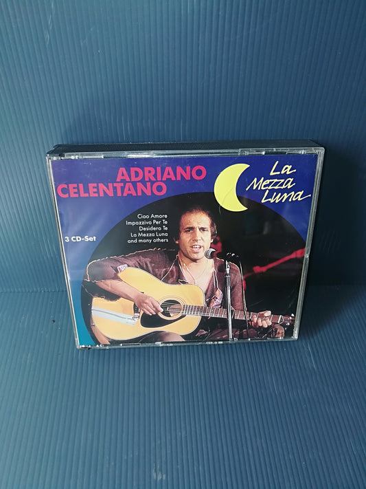 "La Mezza Luna" A.Celentano 3 CD box set