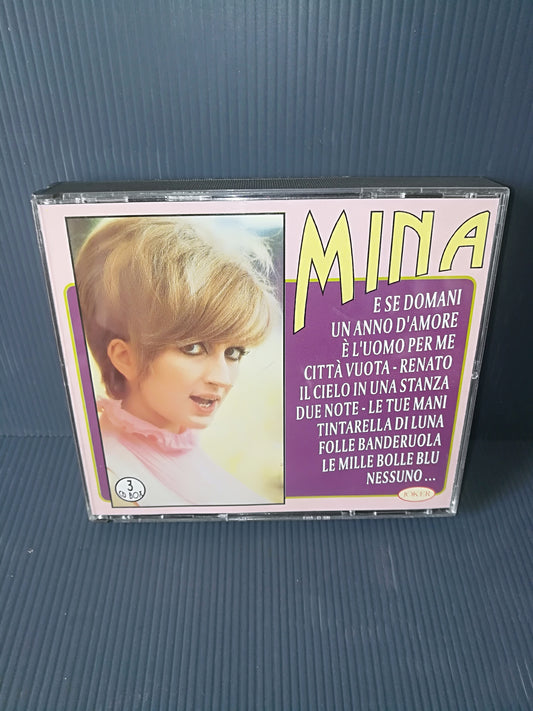 "Mina" 3 CD box set

 Published in 1994 by Joker code CDB 1959/3 SIAE