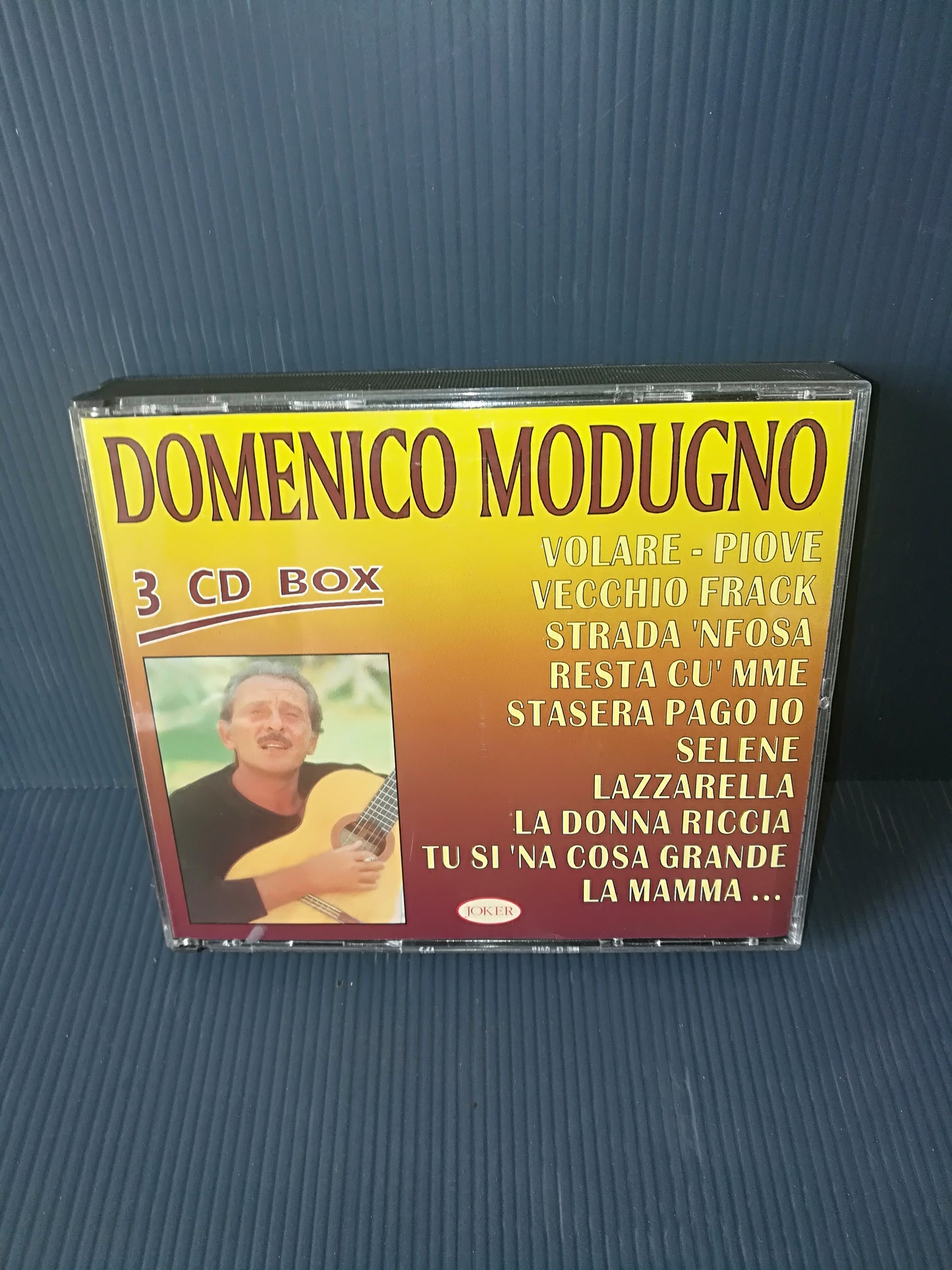 "Domenico Modugno" 3 CD box set

 Published in 1994 by Joker code CDB 1962/3 SIAE