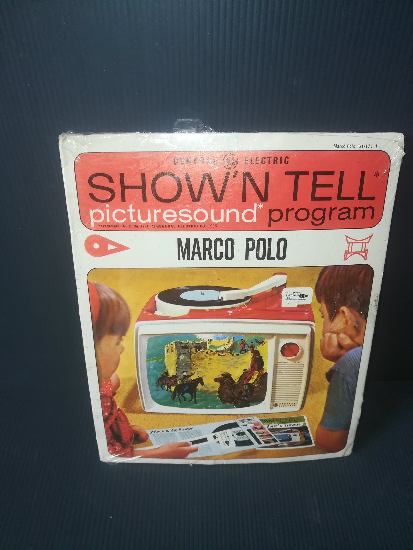 Show'n Tell Picture Sound Marco Polo Prodotto negli anni 60 da General Electric