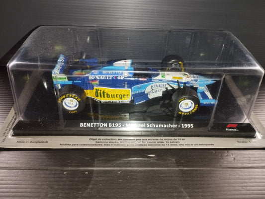 Modellino Benetton B195 Michael Schumacher 1995

Scala  1:24