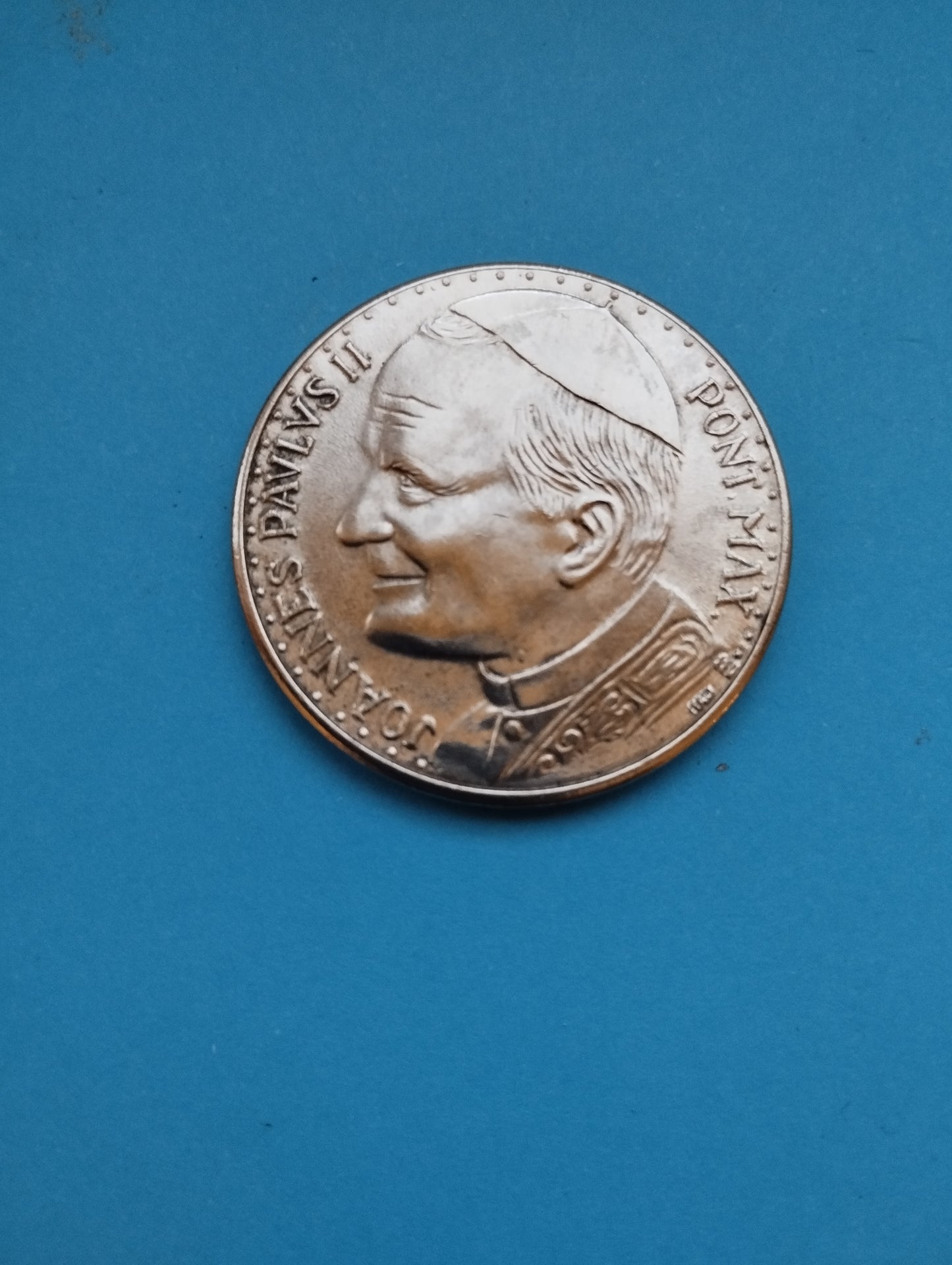 Joannes Paulus II Ponte.Max Medal In Metal