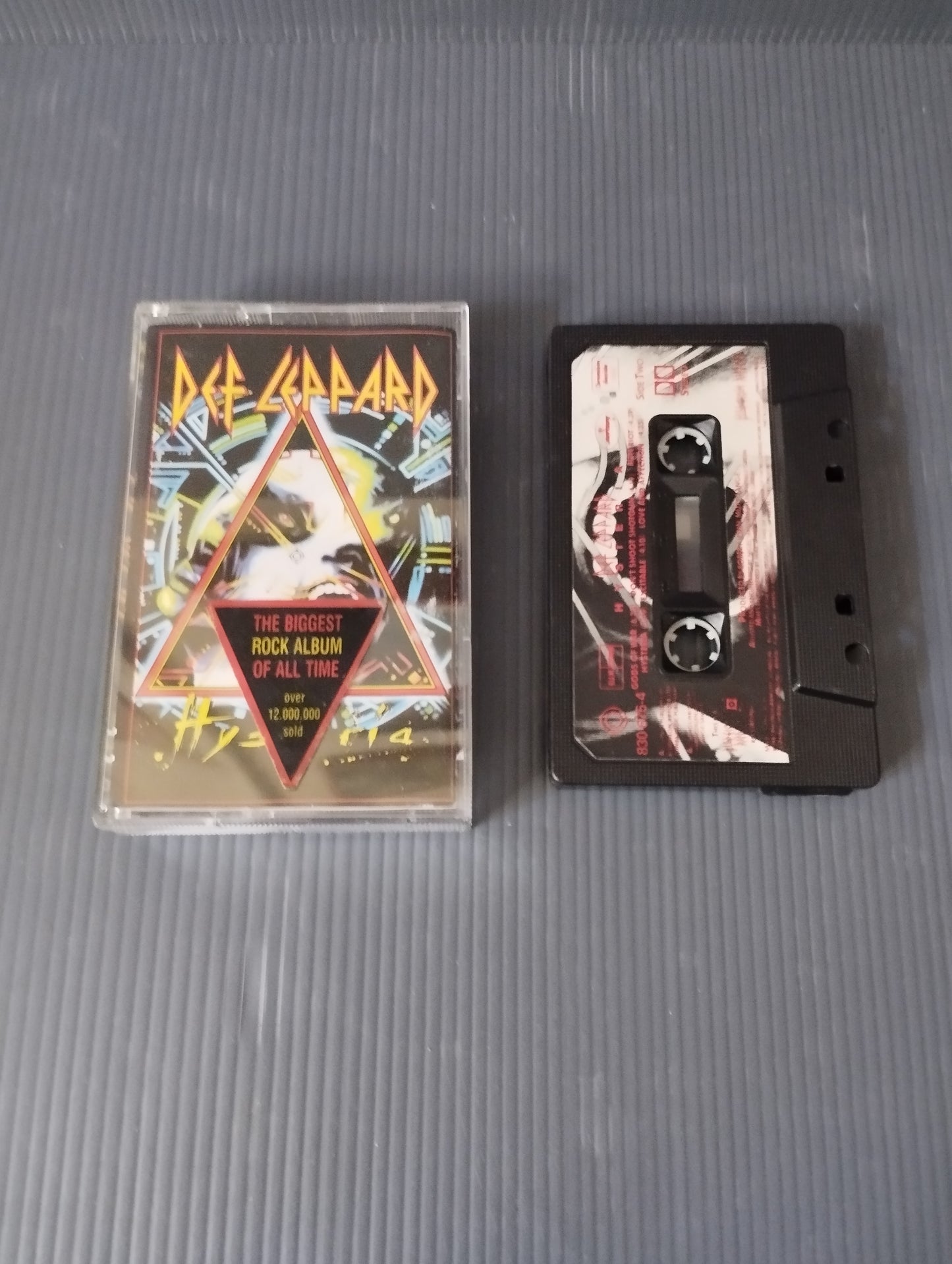 Hysteria" Def Leppard Music Cassette