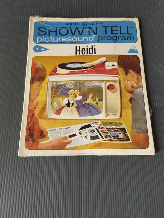 Show'n Tell Picture Sound Heidi Produced in the 60s by General Electric