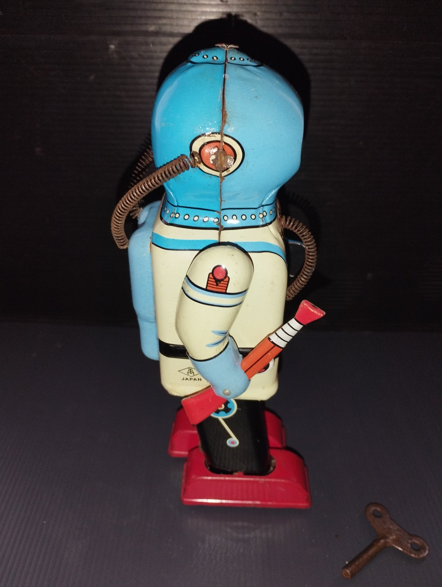 Vintage Tin Robot

 Marked TM JAPAN