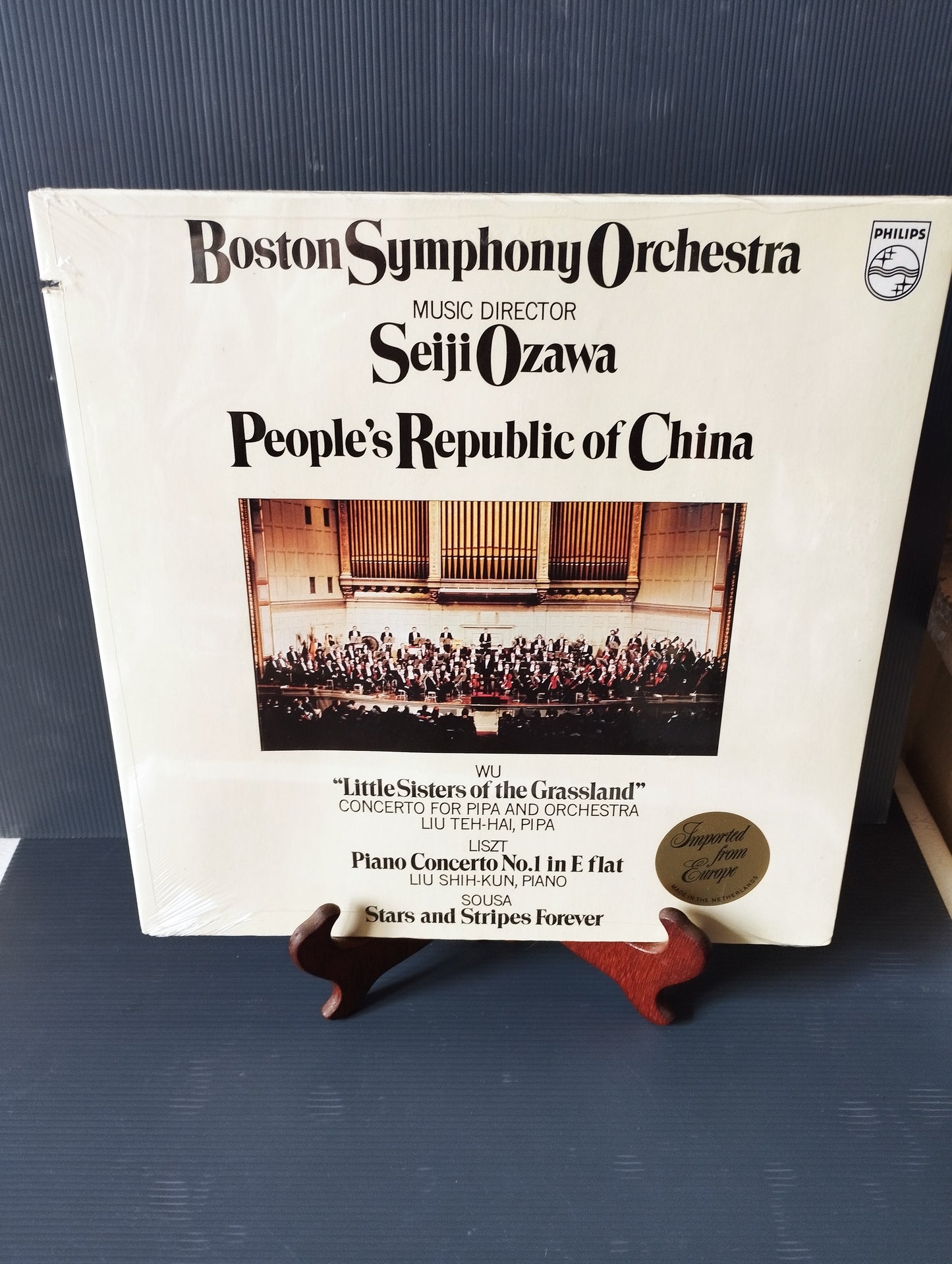 Boston Symphony Orchestra" Seiji Ozawa Lp 33 rpm