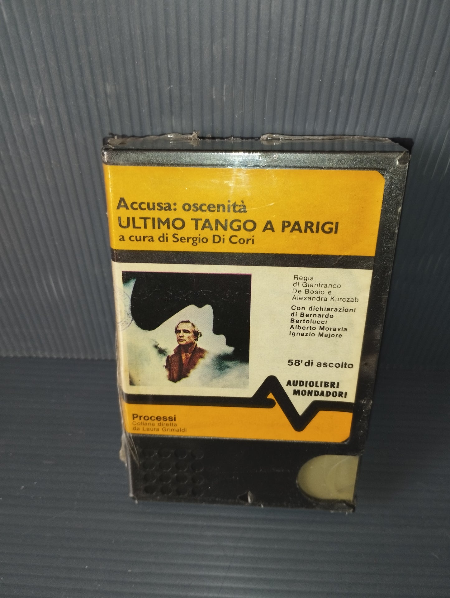 Audiolibro "Accusa : Oscenità Ultimo Tango A Parigi" Sergio Di Cori