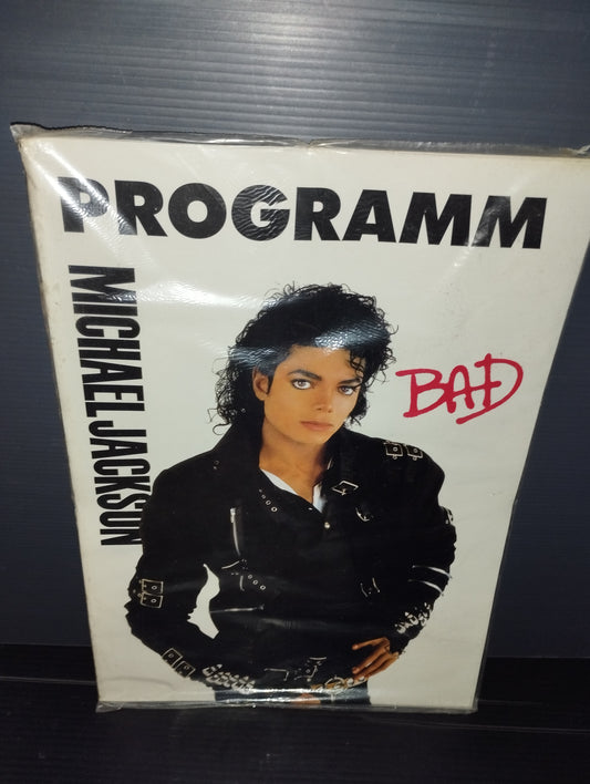 Booklet "Program Bad"Michael Jackson