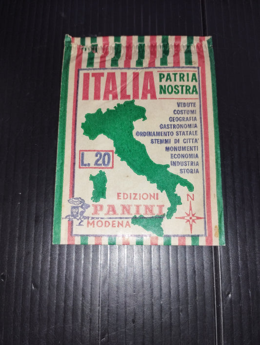 Bustina Panini Italia Patria Nostra