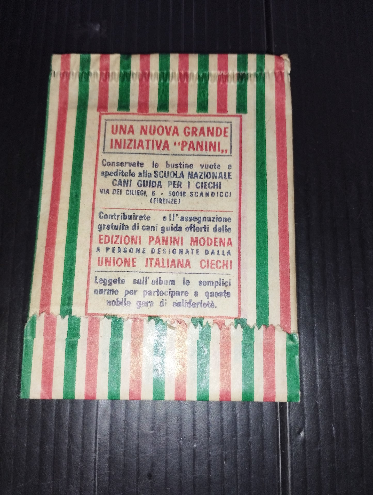 Panini Italia Patria Nostra sachet