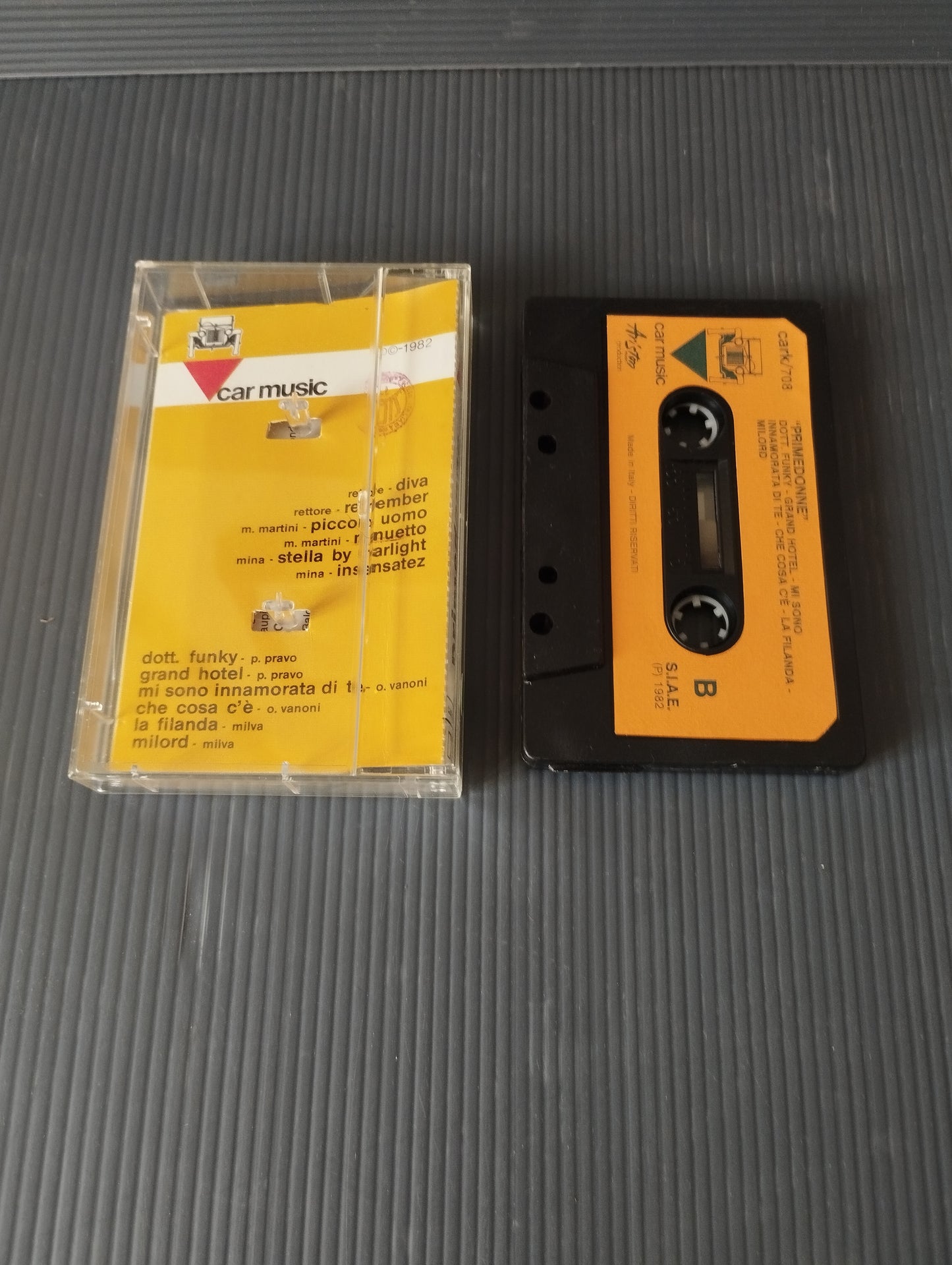 PrimeDonne" Various Musicassette

 Published in 1982 by Car Music Ariston