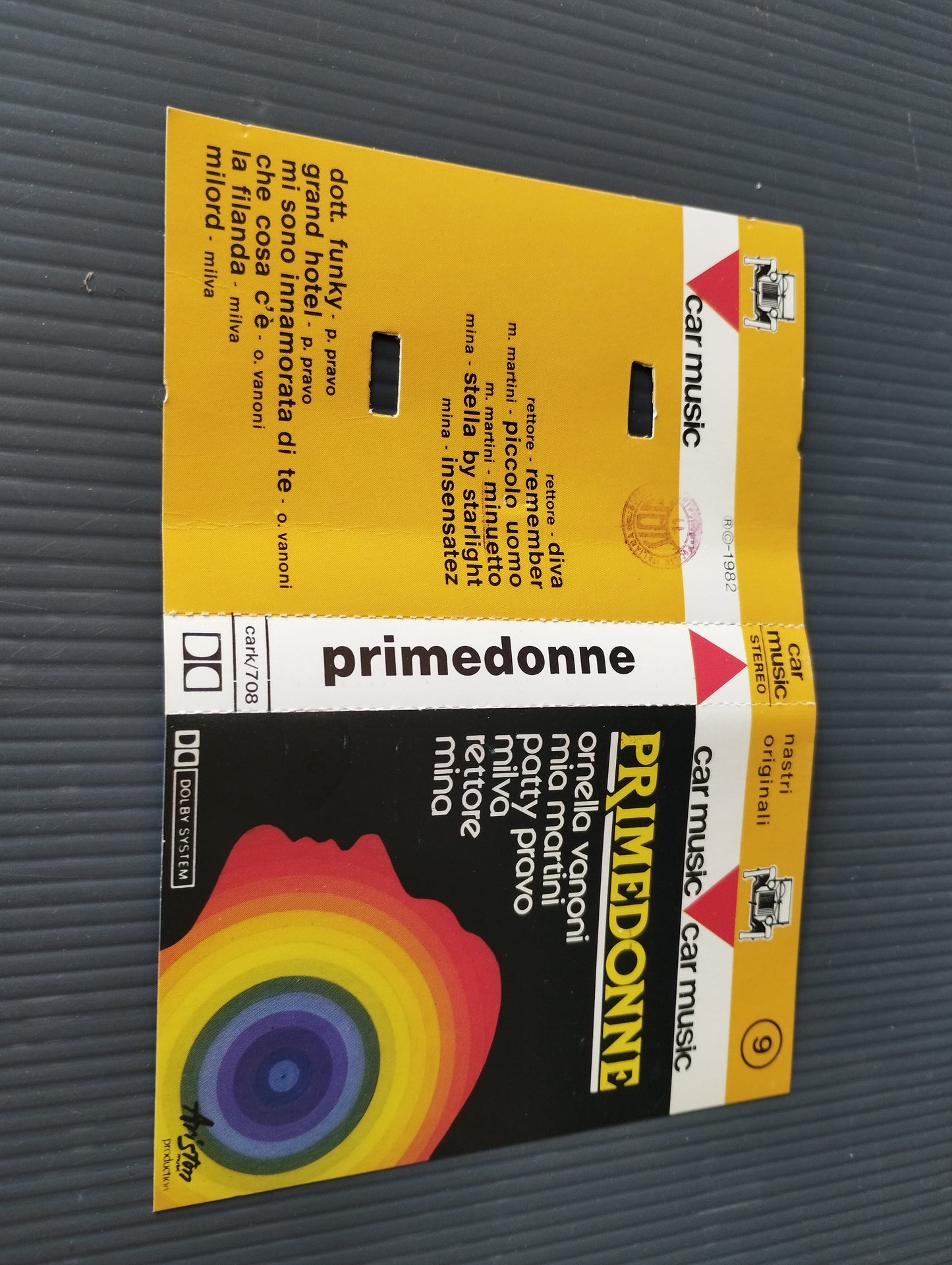 PrimeDonne" Various Musicassette

 Published in 1982 by Car Music Ariston