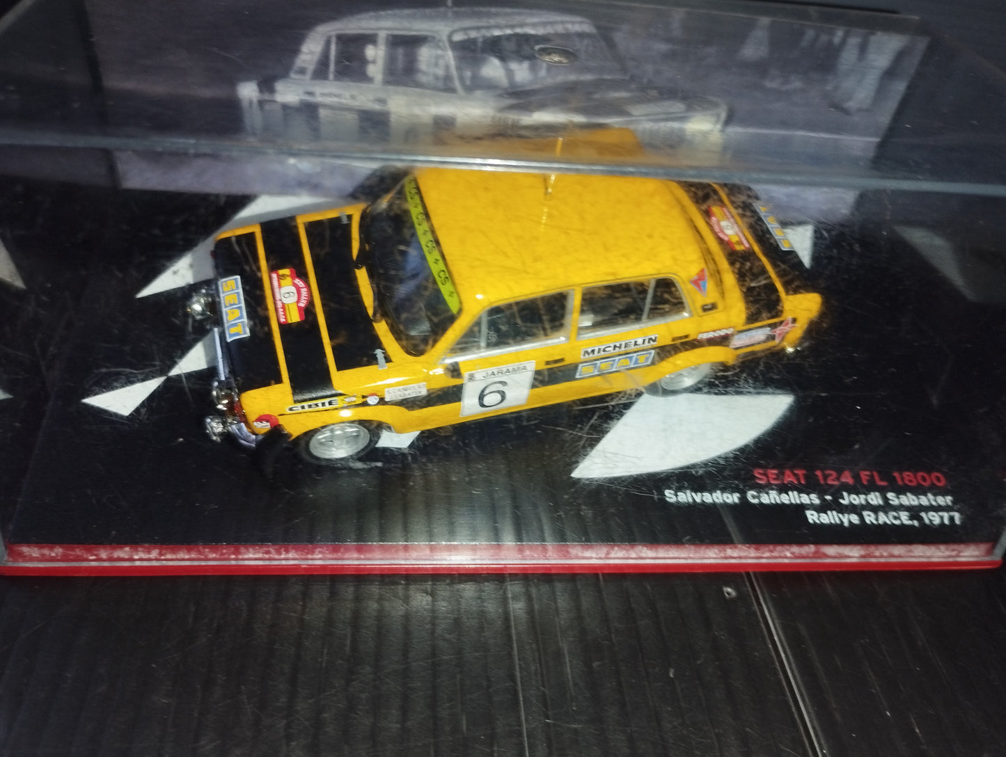 Seat 124 FL 1800 Rally model

 Rallye Race 1977
 1:43