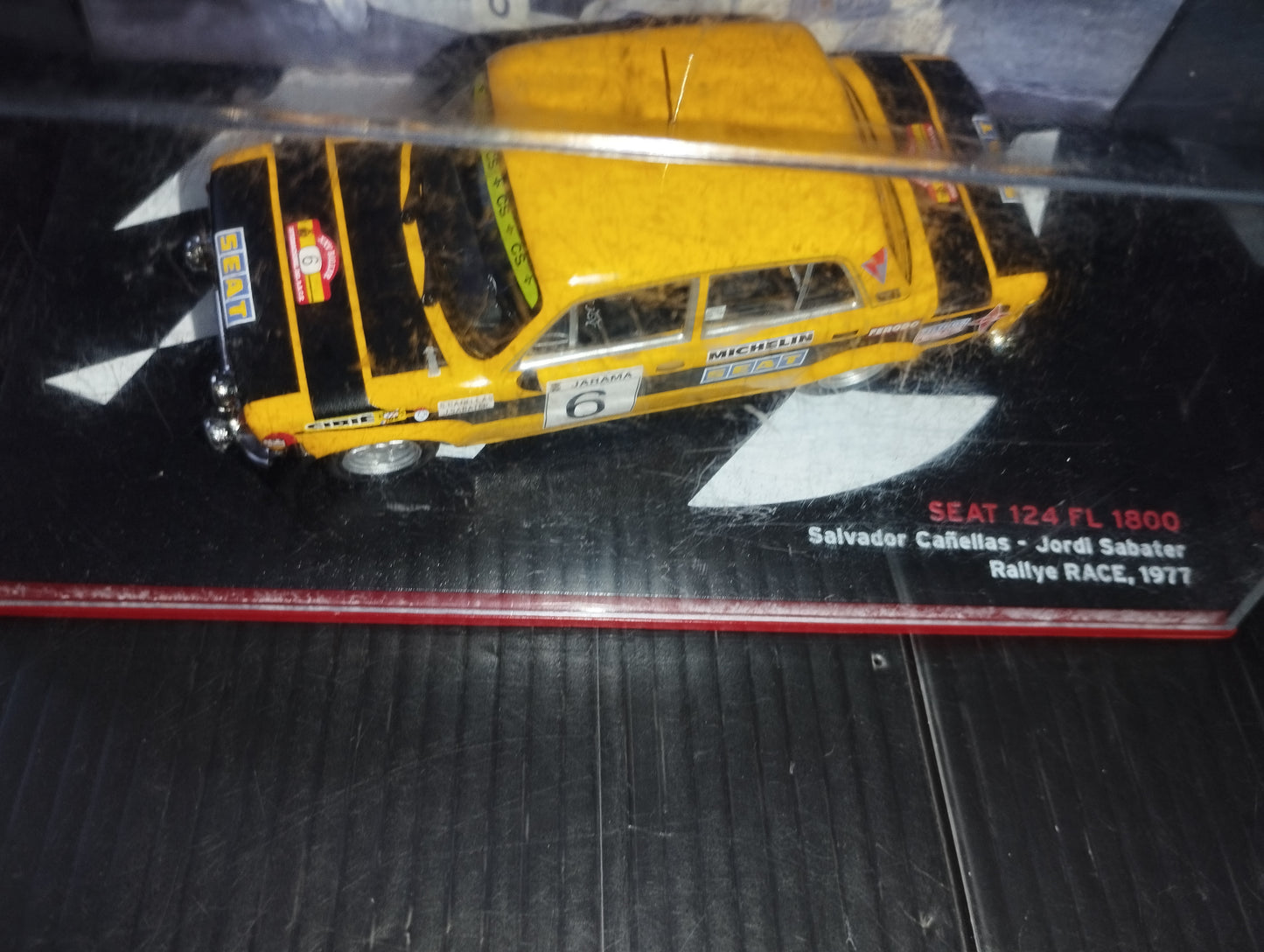 Seat 124 FL 1800 Rally model

 Rallye Race 1977
 1:43