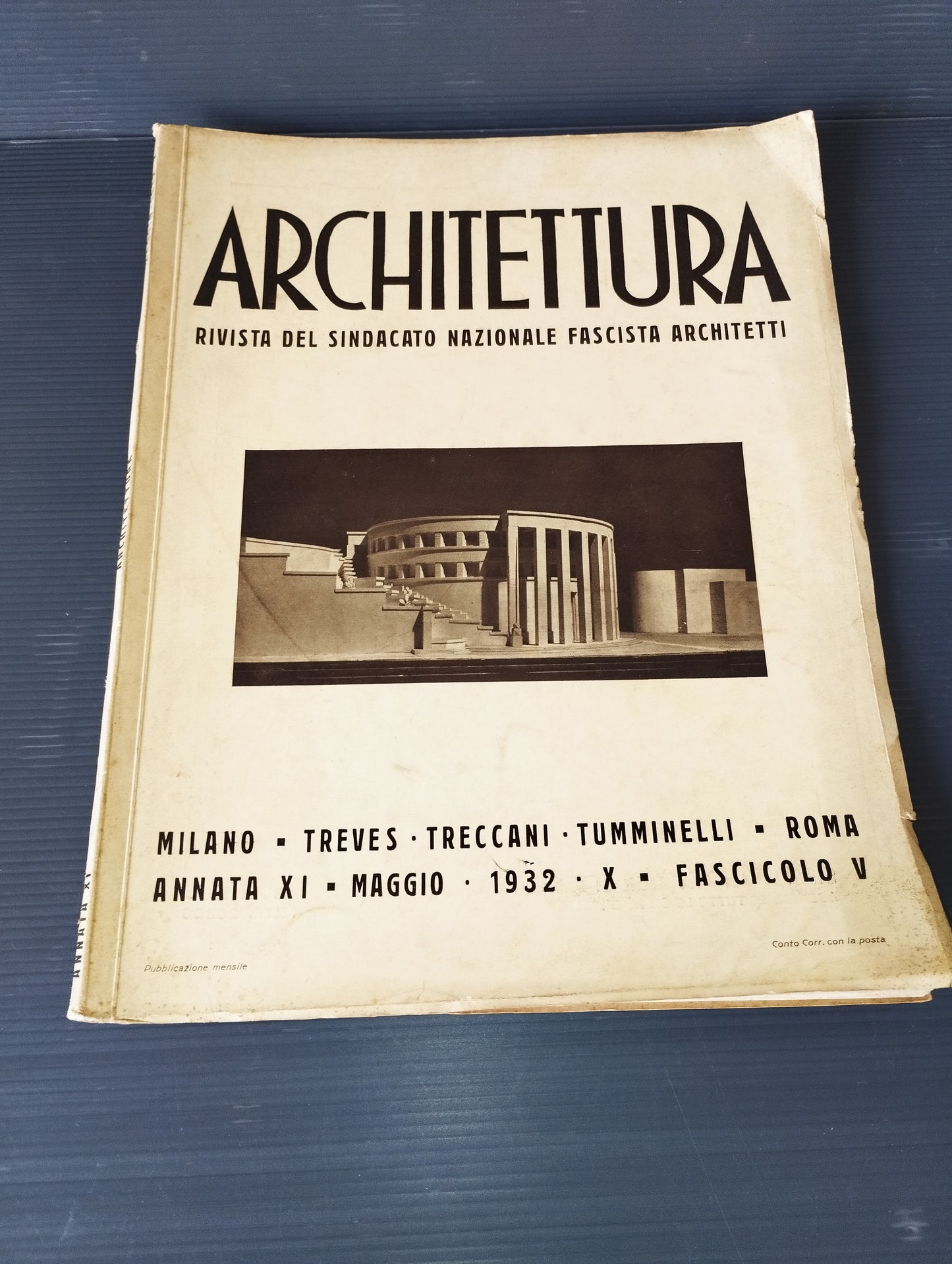 Architettura"Rivista Maggio 1932 -X- Fascicolo V

Annata XI